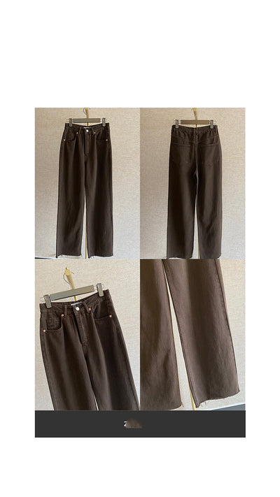 Jeans Retro Cintura Alta Ancha con Corte Slim - Image 11