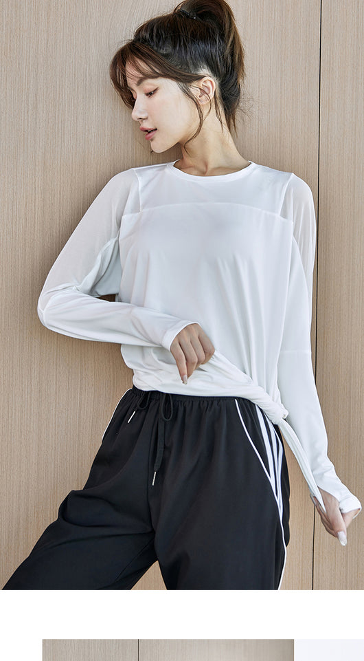 Blusa Deportiva de Manga Larga Transpirable y Secado Rápido - Image 10