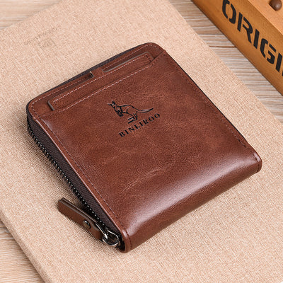 Billetera Compacta Antirrobo para Hombre con Múltiples Funciones - Image 10