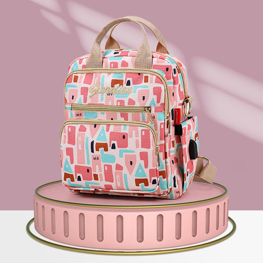 Bolsa Maternal Dos Compartimentos Bandolera para Mamá - Image 12