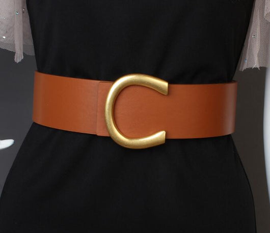 Cinturón Ancho Decorativo para Mujer - Accesorio de Moda para Vestidos - Image 4