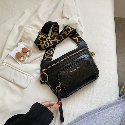 Bolsa de Pecho Crossbody Trendy para Estudiantes - Diseño Versátil y Moderno - Image 9