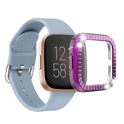 Funda Protectora de Diamante para Fitbit Versa 2 - Carcasa PC Resistente - Image 5