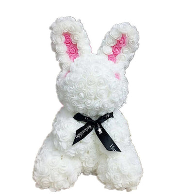 Conejo de Rosas Eternas 45cm - Regalo Romántico para San Valentín, Bodas y Celebraciones - Image 10