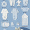 Four Seasons Azul 25 Piezas
