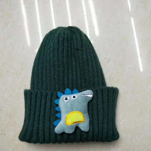 Gorro Cálido de Lana con Protección Auditiva para Niños y Niñas