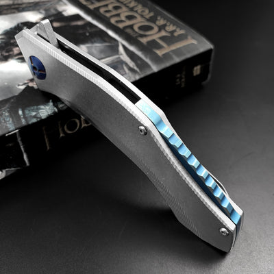 Cuchillo Plegable de Alta Dureza para Exteriores con Resorte Portátil - Image 7