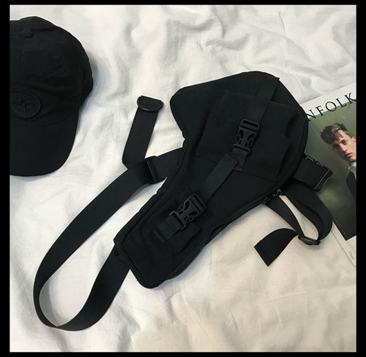 Bolsa Bandolera Hip-hop Coreana para Hombre - Image 11