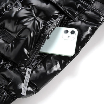 Parka Impermeable con Capucha para Hombre - Abrigo Cálido y Resistente - Image 9