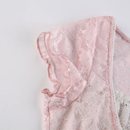 Blusa Delicada de Encaje para Mujer - Colección Primavera - Image 17