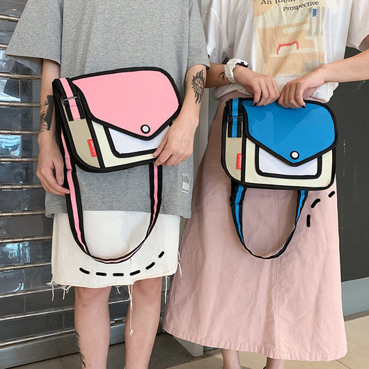 Bolsa Bandolera Unihombro Diseño Geométrico Minimalista - Image 8