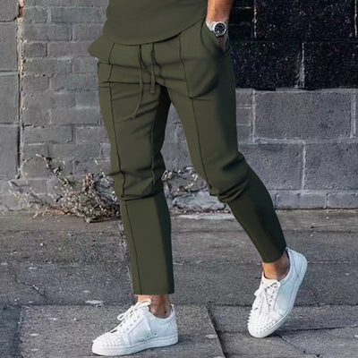Pantalones Deportivos Casuales Estilo Europeo y Americano para Hombre - Image 12