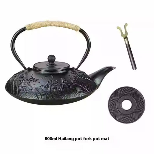 Tetera de Hierro Fundido Artesanal con Colador Integrado - Image 12