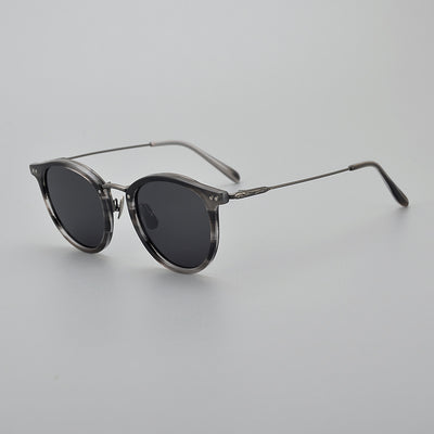 Gafas de sol polarizadas de titanio puro para hombre - Artesanales japonesas transparentes - Image 38