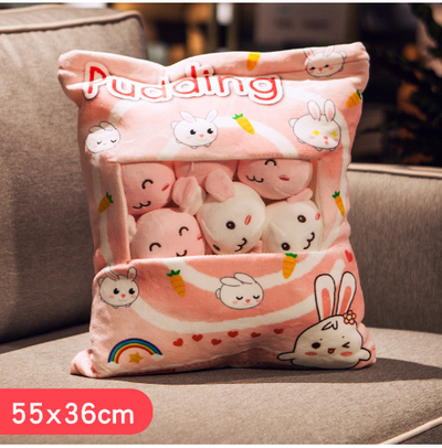 Almohada Gato Japonés Kawaii - Peluche Decorativo Adorable - Image 25