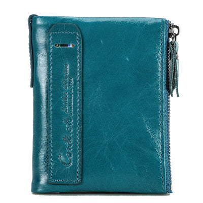 Billetera Compacta de Cuero Genuino para Hombre - Image 10