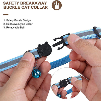 Collar Localizador para Mascotas con Campana y Reflectante Ajustable Antiextravío - Image 18