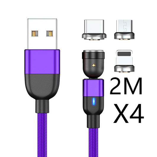 Cable de Carga Magnético 3 en 1 con Rotación 540° - Image 26