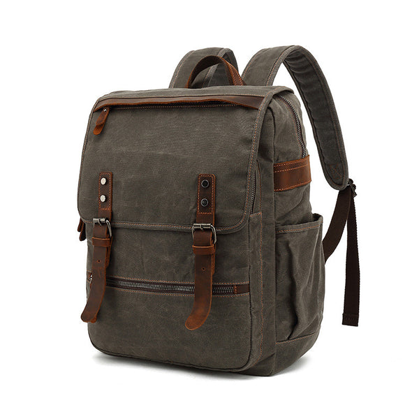Mochila Escolar Impermeable con Tratamiento de Cera