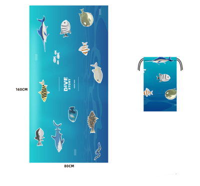 Toalla de Playa Microfibra Estampada - Image 20