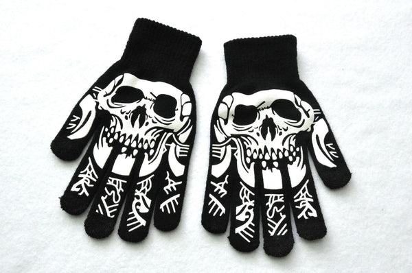 Guantes Luminosos Halloween con Calavera y Garra Fantasma - Image 5
