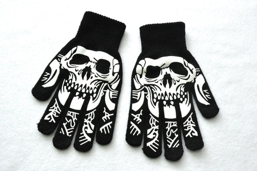 Guantes Luminosos Halloween con Calavera y Garra Fantasma - Image 5