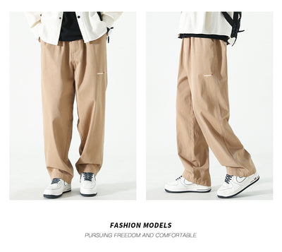 Pantalones Cargo Sueltos para Hombre Rectos Casuales - Image 23