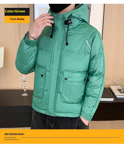 Chaqueta de Plumón de Alta Gama para Hombre - Image 14