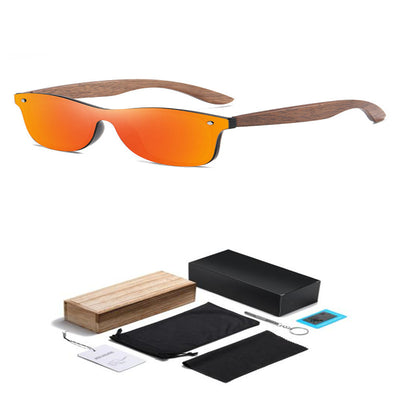 Gafas de Sol Fashion con Patillas de Nogal - Image 12