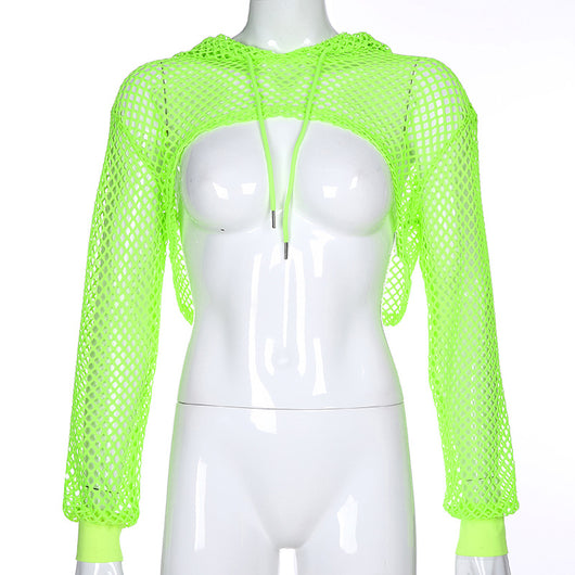 Blusa Transpirable con Encaje Calado y Protección Solar para Mujer - Image 22