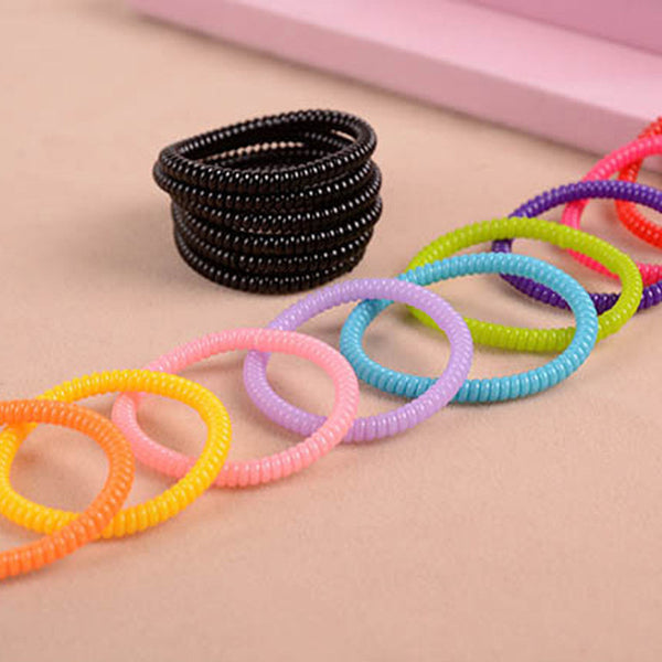 Espiral para Cabello de Línea Telefónica - Ultra Resistente y Ultrafino