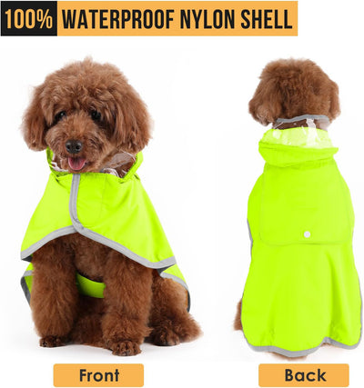 Impermeable para Perros Pequeños con Capucha Transparente - Image 17
