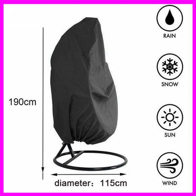 Funda Protectora para Silla de Exterior Negro - Image 11