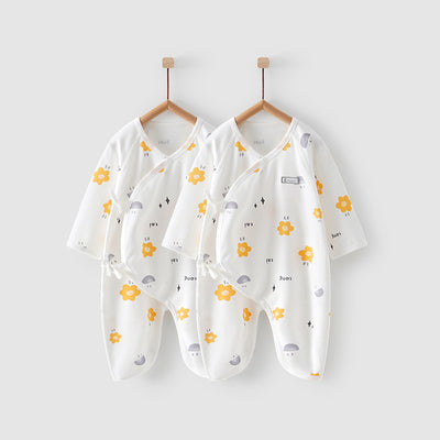 Pijama Enterizo Bebé Algodón Cuatro Estaciones - Romper Recién Nacido Otoño - Image 6