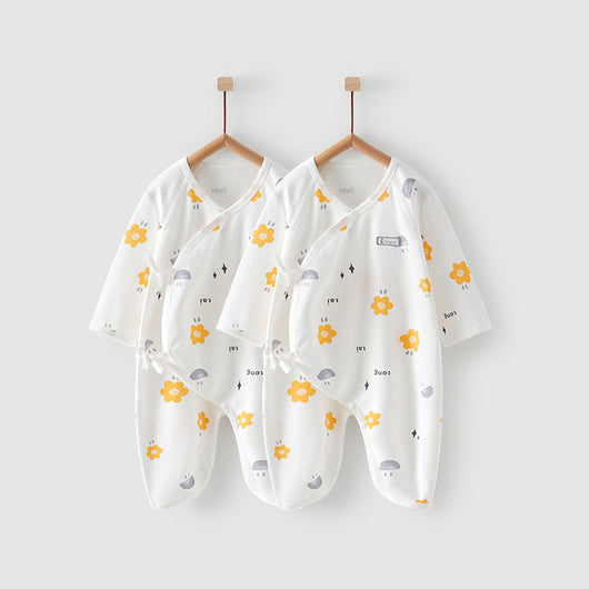Pijama Enterizo Bebé Algodón Cuatro Estaciones - Romper Recién Nacido Otoño - Image 6