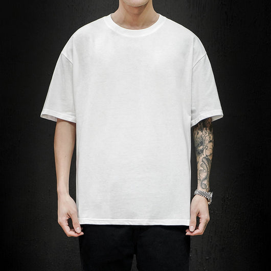 Camiseta Básica de Verano para Hombre - Ajuste Holgado y Transpirable - Image 6