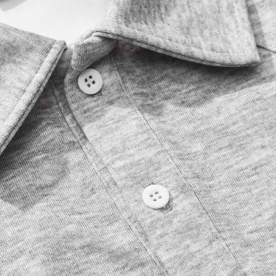 Polo Casual de Cuello Clásico para Hombre - Diseño Versátil Primavera Otoño - Image 31