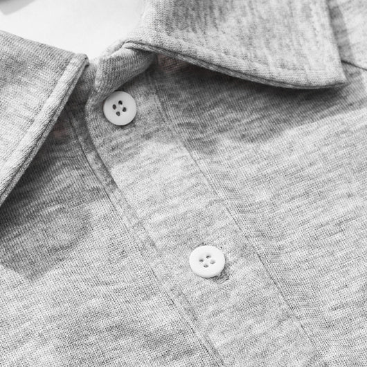 Polo Casual de Cuello Clásico para Hombre - Diseño Versátil Primavera Otoño - Image 31
