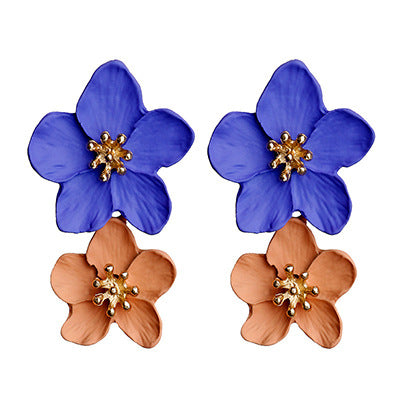 Aretes de Doble Flor - Image 9