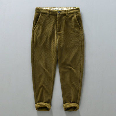 Pantalones de Pana Retro Slim Fit Hombre - Image 6