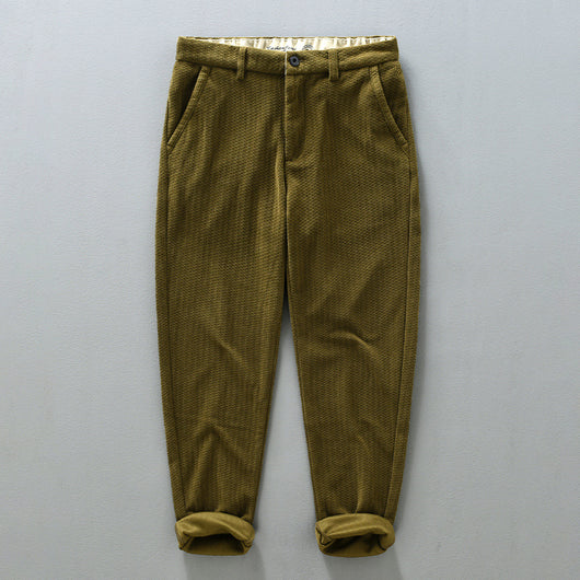 Pantalones de Pana Retro Slim Fit Hombre - Image 6