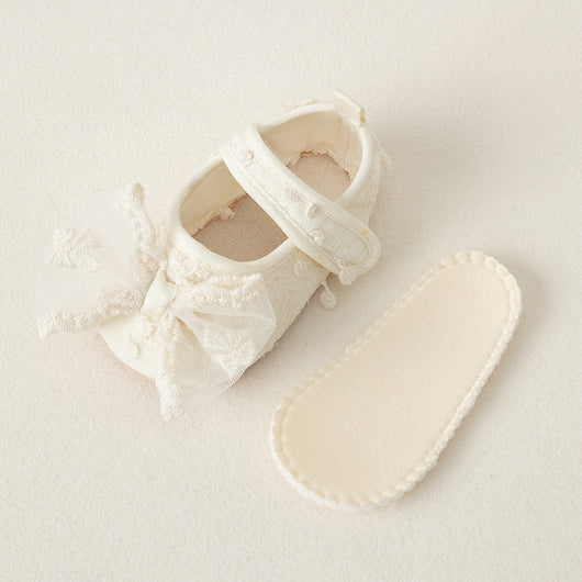 Zapatillas Princesa con Moño Estilo Coreano para Bebé - Image 3