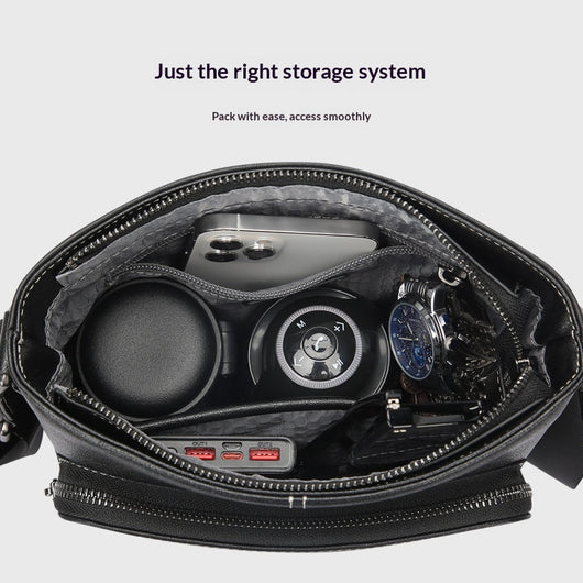 Bolsa Crossbody Multifuncional Resistente al Agua para Hombre - Image 3