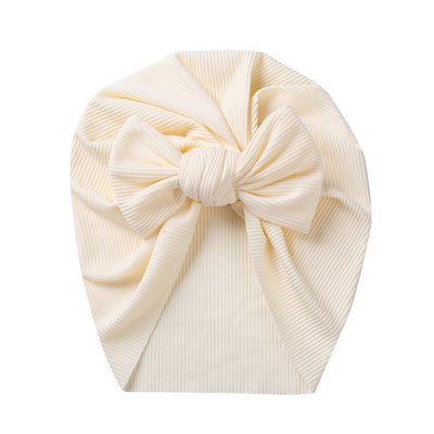 Gorro de Algodón con Lazo Cuadrado para Bebé - Image 14