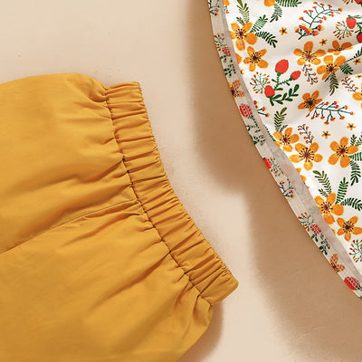 Set de Shorts de Encaje y Diademas de Color Liso - Image 12