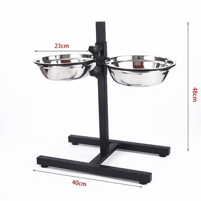 Comedero Ajustable para Perros en Acero Inoxidable - Image 6