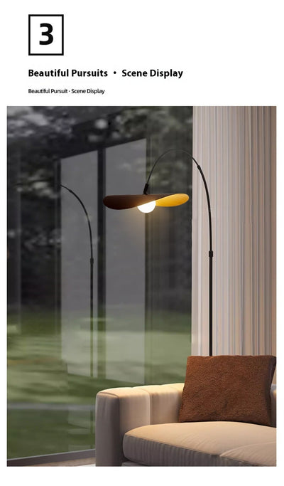 Lámpara de Pie Hat Minimalista Moderna para Sala de Estar - Image 9