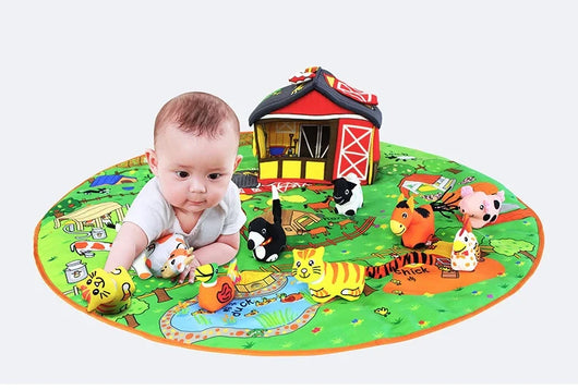 Manta de Juego Educativa con Animales para Bebés - Image 17