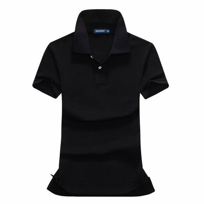 Blusa Ejecutiva de Algodón Elástico con Cuello Solapa y Bordado - Image 35