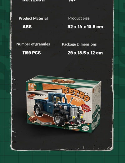 Juego de Bloques de Construcción Estilo Retro - Image 17